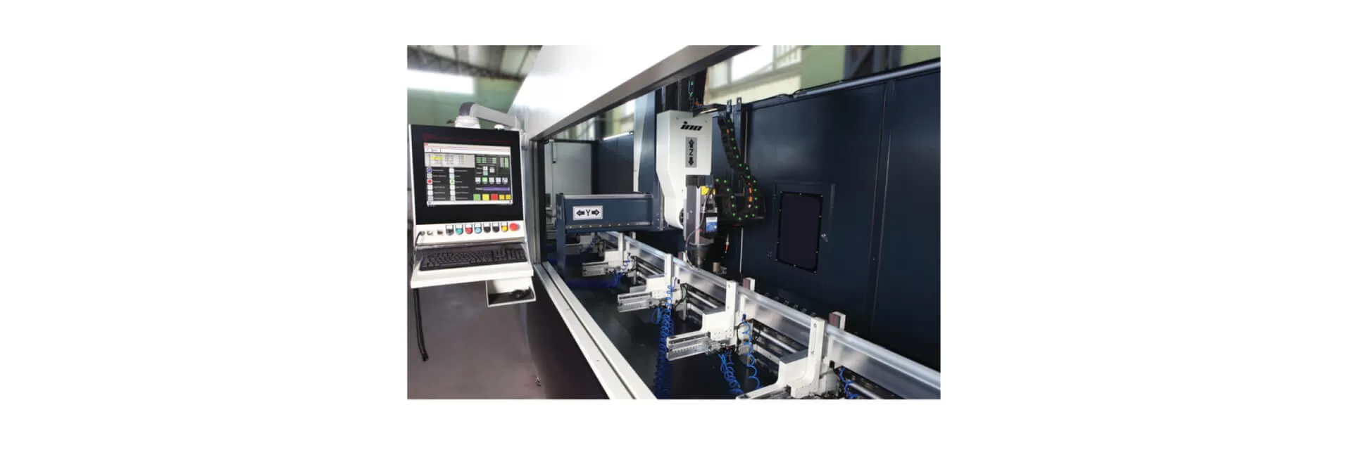 INO XC 3000 48 4-Achsen-CNC-Profilbearbeitungszentrum