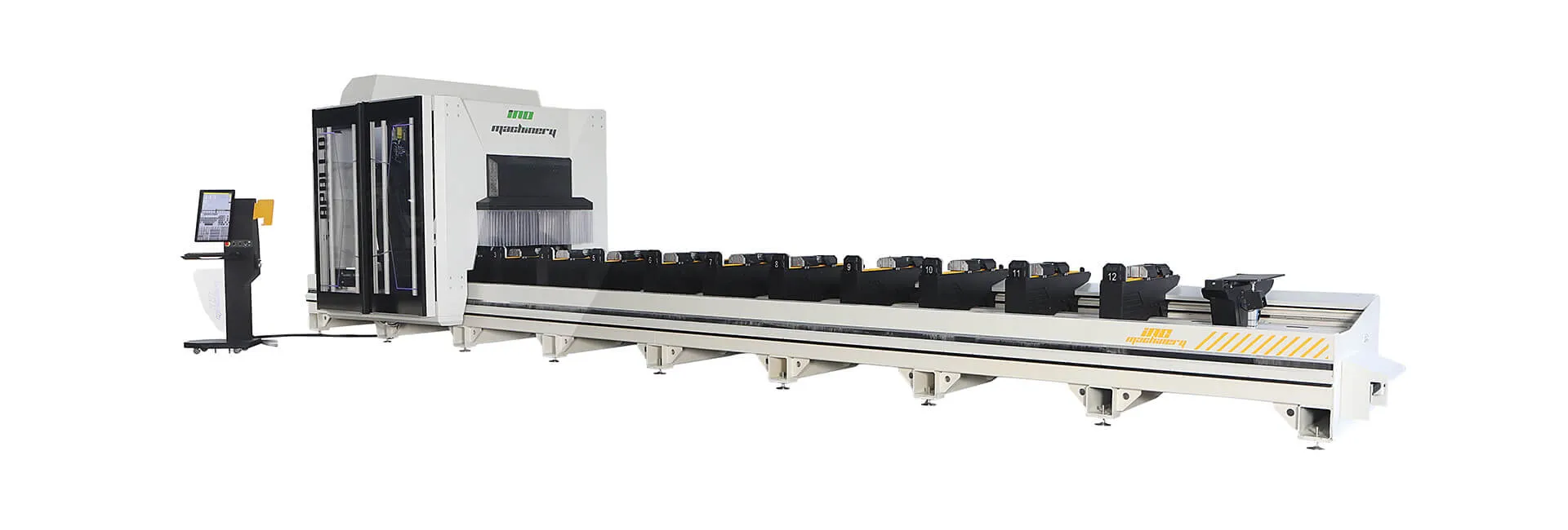 INO Apollo 5-Achsen-CNC-Profilschneide- und Bearbeitungszentrum