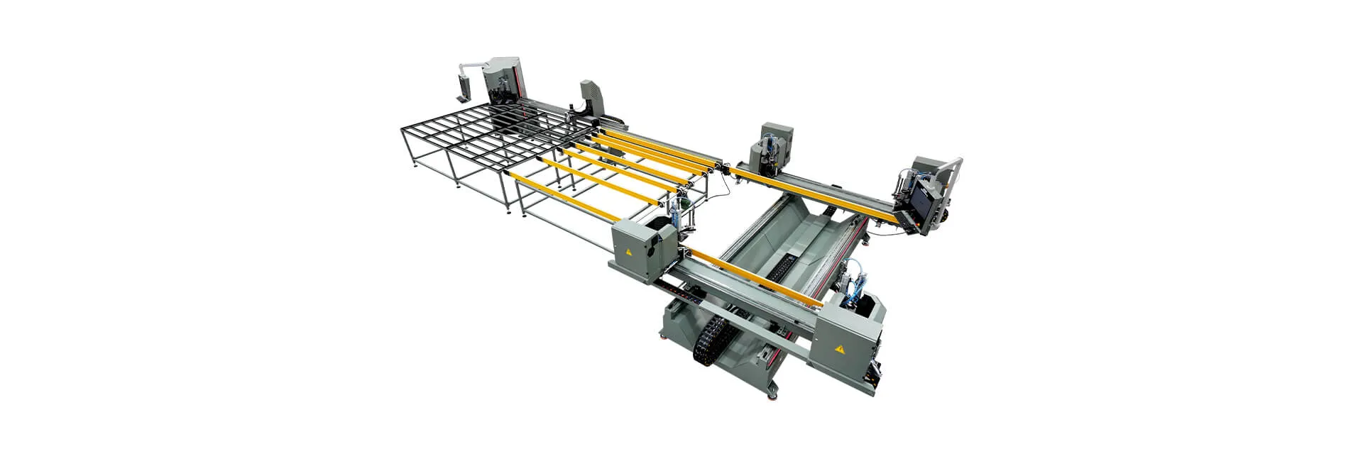 Ino MILANO – 4-Kopf-PVC-Schweiß- und CNC-Eckenreinigungsanlage