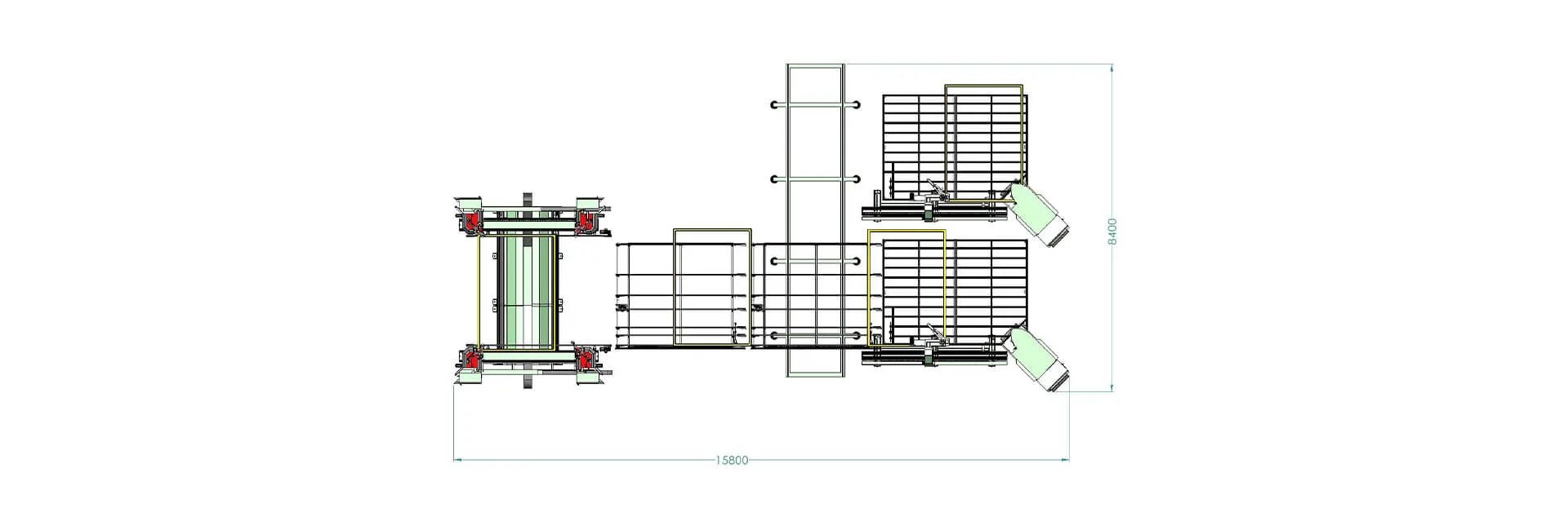 Ino MILANO – 4-Kopf-PVC-Schweiß- und CNC-Eckenreinigungsanlage