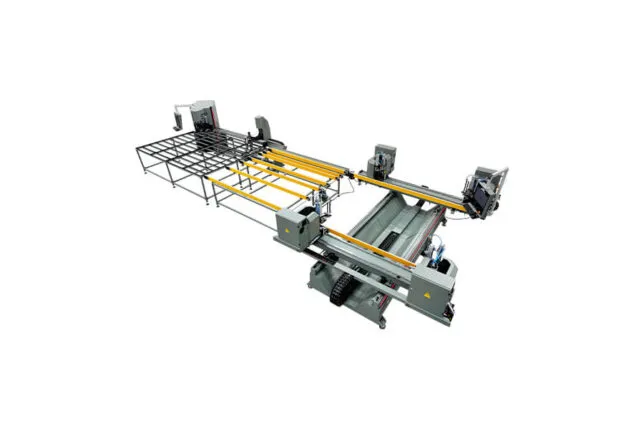 Ino MILANO – 4-Kopf-PVC-Schweiß- und CNC-Eckenreinigungsanlage