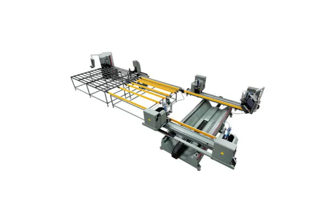 Ino MILANO – 4-Kopf-PVC-Schweiß- und CNC-Eckenreinigungsanlage